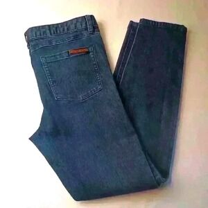 Michael Kors Mid Rise Skinny Leg Jeans Size 6 Dark Wash Classic Stretch Casual